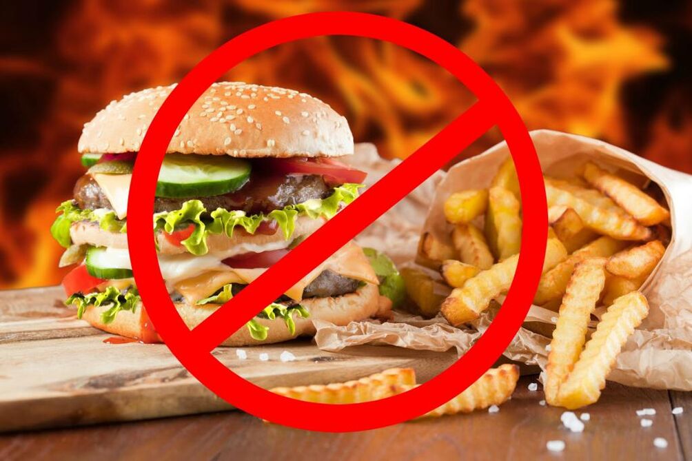 Les aliments malsains peuvent affecter l'efficacité