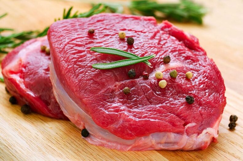La viande peut augmenter l'efficacité